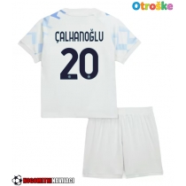 Otroške Nogometnih dresov Inter Milan Hakan Calhanoglu #20 Gostujoči 2025-26 Kratki rokavi (+ hlače)